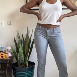 Levi’s Too Super Low 524 Striped Jeans